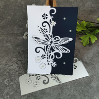 AAGU New fai da te Craft metallo taglio Die Scrapbook stampo in rilievo farfalla carta d'invito copertura Scrapbooking Craft taglio muore