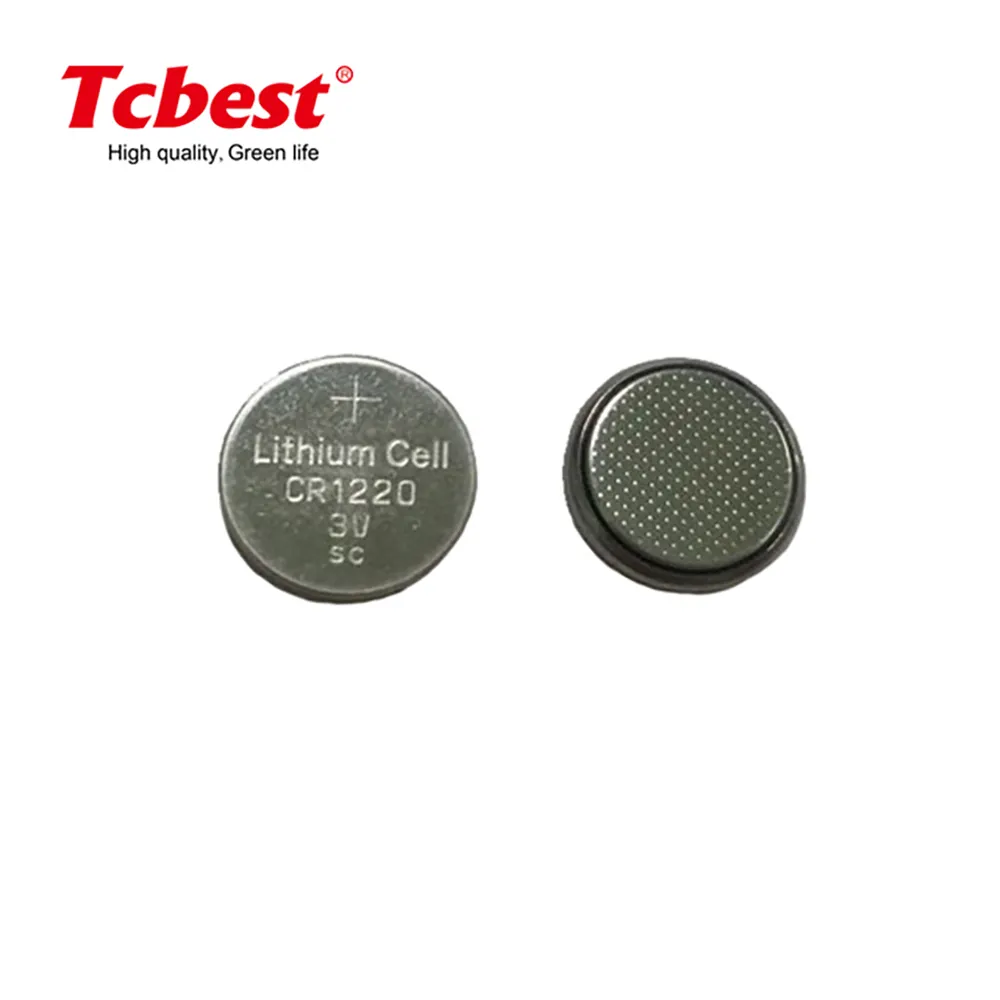 Panasonic — lot de Batteries boutons accus au Lithium 3V, CR 1220 pour montre, jouet électronique, télécommande, CR1220 BR1220 LM1220