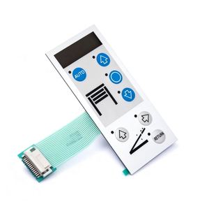 Exquisite Surface Digital Membrane Keypad Custom-designed Anti-scratch Clear PVC <b>Plastic</b> <b>Sheet</b> for Mechanical Equipment - Product Image 3