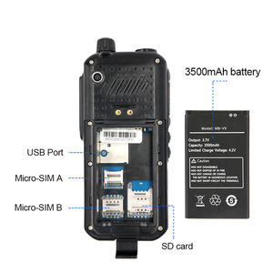 Walkie Talkie con Pantalla Táctil para Smartphone, Wifi, Bluetooth, GPS, Cámara Dual, Radio de Largo Alcance 5000 Millas 1000 Millas 5000 km, POC, 4G, 3G, 2G - Product Image 5