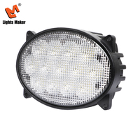 Luz de Trabajo LED Ovalada de 6.6 Pulgadas para RV/Camper, Aluminio, Impermeable IP67, 4800LM, Haz de Luz Amplio, Larga Vida Útil de 50000 Horas, Lámpara de Trabajo YW-6651