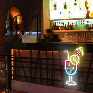 Letrero de Neón Personalizado, Letrero Luminoso RGB Regulable, Decoración de Pared para Dormitorio, Bodas, Cumpleaños, Bares y Negocios - Product Image 2