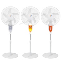 Ventilateurs solaires rechargeables de 16 pouces avec télécommande USB TYPE C chargeant la lampe anti-moustiques