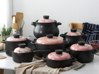 Mini Tajine Vintage 4 Couleurs Antiadhésif en Céramique Écologique pour la Cuisine à Domicile