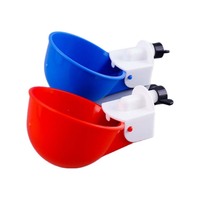 Haute vente bol de poulet distributeur d'eau bol à boire de caille en plastique