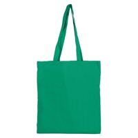 Bolsa de Tela de Algodón de 140 g/m² con Logotipo Personalizado, Asa Larga, Reutilizable, para Compras, Eventos Promocionales Empresariales