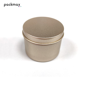 5ml-250ml Double <b>Side</b> Matte Gold Aluminum Tin In Stock - Screw Thread Refill Jar for Cream Cosmetic Jewelry Wholesale - Product Image 4