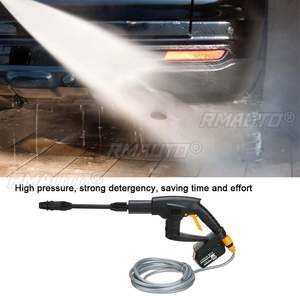 Nettoyeur haute pression 288VF pour voiture, 2 batteries, sans fil, portable, avec buse de pression, machine de nettoyage et d'arrosage, prise EU - Product Image 2