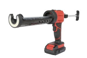 AKX Pistolet à calfeutrer électrique industriel pour bricolage Pistolet à mousse sans fil à piles Construction Baril <span class=keywords><strong>en</strong></span> aluminium OEM Support personnalisé - Product Image 4