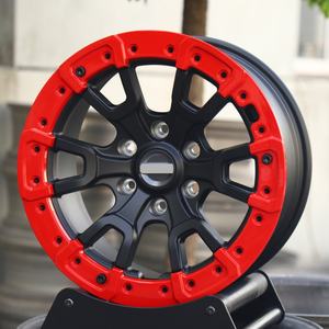 Llantas De Aleación De Aluminio Forjado HTOR De Fábrica 17, 18 y 20 Pulgadas Con Beadlock, <span class=keywords><strong>Precio</strong></span> De Fábrica, 6-135 6-139.7, 4x4 Todoterreno Para F150, Tank - Product Image 2