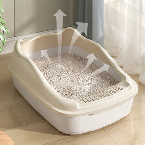 Großhandel Katzenklo Haustierzubehör Große Kunststoff-Katzenstreu-<span class=keywords><strong>Box</strong></span> - Product Image 3