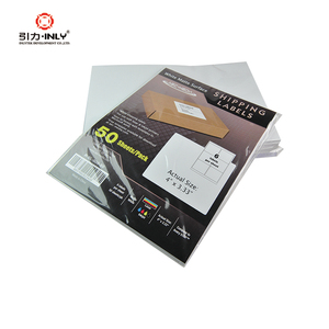 2000 hojas tamaño A4 papel sin madera etiquetas de envío inyección de tinta láser <span class=keywords><strong>etiqueta</strong></span> compatible 6-up - Product Image 5