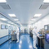 Laminar Flow Hood FFU Efisiensi Tinggi dengan Rangka Galvanis dan Filter HEPA untuk Lingkungan Bersih