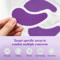 Masque Coréen Anti-Âge pour les Yeux au Bakuchiol, Peptides et Rétinol, avec Micro-Aiguilles – Effet Lifting, Raffermissant, Anti-Rides – Fabricant de Patchs Contour des Yeux
