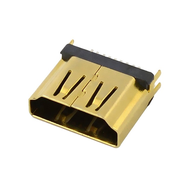 hd Mi Connector 19pin Vertical PCB Splint HD MI Compatible Male Connector Hd-mi Connector
