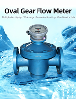 High Viscosity Resistant Oval Gear Flow Meter, Custom for Asphalt Resin Heavy Oil Industrial Measurement