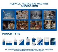 CE Automatische Voorgevormde Spuitzak Vul- en Sluitmachine voor Sap, Puree, Saus, Drankjes en Babyvoeding