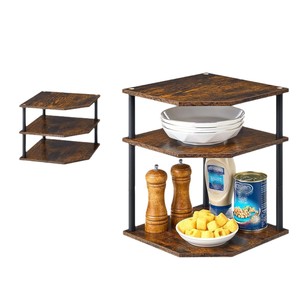 Cross-border wooden cabinet tray <b>plate</b> divider <b>rack</b> kitchen countertop dish divider storage board - Product Image 1