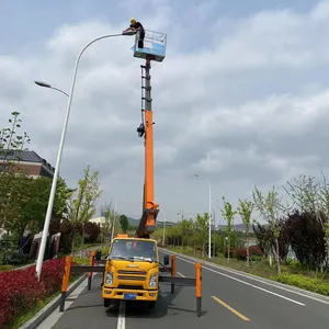 21m高空作业车平台随车起重机车辆高工作平台