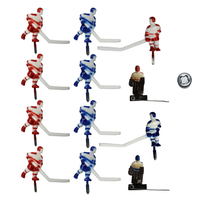 Table de jeu d'arcade d'intérieur Machine de jeu de balle de poussée Machine de hockey à bulles Ensemble complet de joueur de remplacement et rondelle