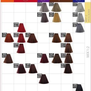 Crème colorante pour cheveux permanente à base de plantes nourrissante, Salon Augeas Magic Organic Natural Italy Collagen - Product Image 4