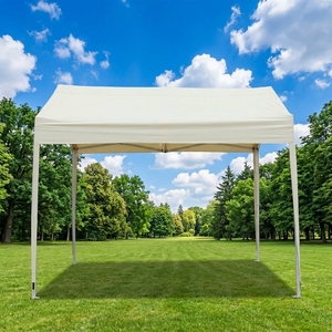 Abri de voiture en acier imperméable avec structure métallique, auvent de garage en <span class=keywords><strong>bois</strong></span> traité sous pression pour <span class=keywords><strong>camping</strong></span> et parc - Product Image 1