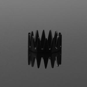 แหวนไทเทเนียมดีไซน์เรียบง่าย ชุบสีดำแบบสุญญากาศ เครื่องประดับฮิปฮอปสำหรับผู้ชายและผู้หญิง เหมาะสำหรับงานหมั้น งานปาร์ตี้ งานครบรอบ รับผลิตแบบ ODM - Product Image 4