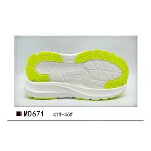 Sole Air Cushion High Quality EVA Shoe Outsole Customized Rubber Suelas EVA Phylon Outsole