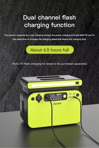 Custom 1200W Station Power Portable for Emergency Battery Power Station Portable - Product Image 4