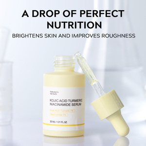 Productos para el Cuidado de la Piel, Sérum Líquido Aclarante, Calmante y Blanqueador con Vitamina C, Péptidos, Ácido Kójico y Cúrcuma para el Rostro - Product Image 3