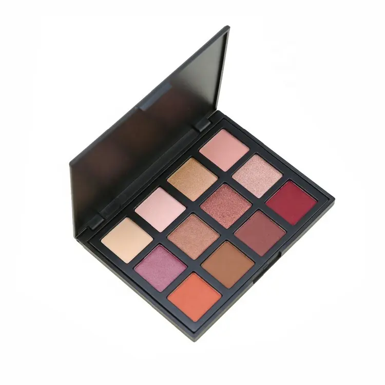 2018 China suppliers private label wholesale makeup 12 color makeup eyeshadow palette