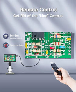 หน้าจอแสดงผล LCD HD ขนาด 10 นิ้ว 1500x กล้องจุลทรรศน์ดิจิตอลแบบพกพาชนิดมองภาพด้วยตาเดียว สำหรับซ่อมโทรศัพท์มือถือ - Product Image 4