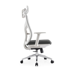 Silla de Oficina Ergonómica de Malla con Respaldo Alto y Soporte Lumbar Ajustable, Silla Giratoria para Computadora - Product Image 3