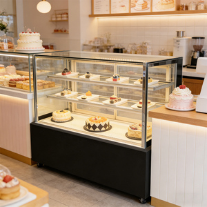 <span class=keywords><strong>Vitrine</strong></span> <span class=keywords><strong>Réfrigérée</strong></span> Commerciale <span class=keywords><strong>pour</strong></span> Pâtisseries et Gâteaux – Réfrigérateur Vitré <span class=keywords><strong>pour</strong></span> Pâtisseries - Product Image 1