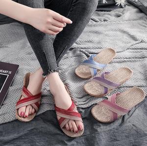 <span class=keywords><strong>Ciabatte</strong></span> fredde da coppia antiscivolo estive da donna per interni per interni estivi da uomo pantofole morbide - Product Image 2