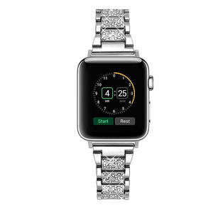 <span class=keywords><strong>Correa</strong></span> de Reloj Inteligente de Acero Inoxidable para <span class=keywords><strong>Apple</strong></span> <span class=keywords><strong>Watch</strong></span> Series, <span class=keywords><strong>Correa</strong></span> de Metal de Lujo para Hombre y <span class=keywords><strong>Mujer</strong></span>, <span class=keywords><strong>38mm</strong></span>, 41mm, 42mm - Product Image 2