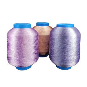 Chất lượng cao màu sắc 75D đan MS/MH/MX Loại kim loại Dệt sợi, 150D lurex Thêu Kim Loại chủ đề - Product Image 5