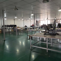 Mesa de Centro Redonda de Acrílico Transparente para Sala de Estar, Mesa de Comedor de Acrílico, Precio Económico, Suministro Directo de Fábrica