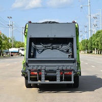 Camion compacteur à ordures Foton 5 CBM, petit camion compacteur à ordures, véhicule de collecte des déchets