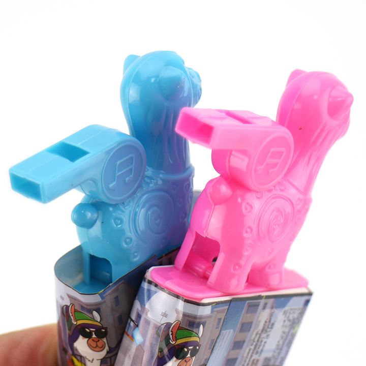 Alpaca whistle toy candy