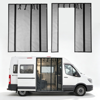 L'installation de la moustiquaire magnétique en fibre de verre pour les camping-cars est sans perçage