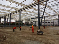 Entrepôt à structure métallique de style industriel moderne pour centres commerciaux – Bâtiment commercial à grande portée personnalisé – Forte demande en croissance