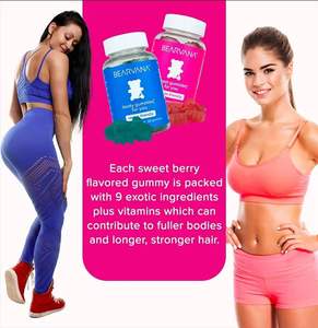 Aurevia OEM/ODM/OBM BEARVANA Gummy Butt and Chest Support Gummy Women Combo Pack Growth Gummy Bearvana Booty Gummy - Product Image 5