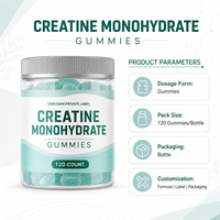 Bonbons à la créatine 120 unités Complément nutritionnel sportif pour adultes Naturel Sans additifs artificiels OEM Marque privée Formule personnalisée