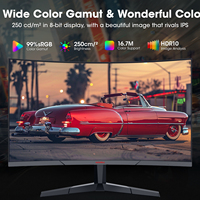 24E6CA 23,6 Pulgadas FHD 180Hz Curvo Gaming Monitor R1500 VA Panel HDR10 1ms MPRT HDMI 2,0 DP 1,2 FreeSync GSync