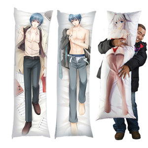 Dakimakura Nhà Máy Giá Gối Trường Hợp 0.4Kg 50*160Cm Phim Hoạt Hình Đồng Bằng In Trần truồng Phim Hoạt Hình Đệm Cho La Corda D'oro - Product Image 1