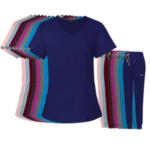 42050 en Stock pêche col femmes modestes costumes éruption <span class=keywords><strong>garde</strong></span> jupe bating costume pour femmes infirmière uniformes gommages ensembles femmes - Product Image 1