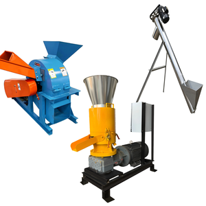 Chaîne de production de granulés de biomasse à haut rendement 55 kW, certifiée CE et ISO, capacité de production 500-1000 kg/h pour bois, paille, herbe, balles de riz, coton - Product Image 5