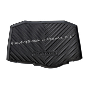 Tapis de coffre de voiture en TPE imperméable de haute qualité, tapis de protection de coffre toutes saisons pour <span class=keywords><strong>Volkswagen</strong></span> VW T-Cross <span class=keywords><strong>2023</strong></span> - Product Image 6