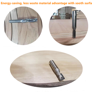 Timber Woodwork Solid Carbide Teeth Customized Milling Cutter Flush Trimming TCT Brazed Tip Woodworking <b>Router</b> Bit - Product Image 6